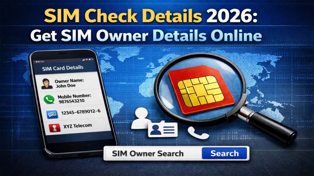 Rashid Minhas SIM Check 2026: Get SIM Owner Details Online