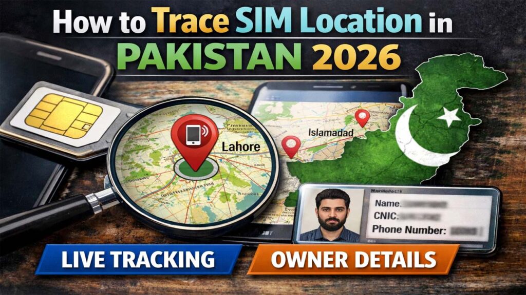 How to Trace SIM Location in Pakistan 2026: Live Tracking & Owner Details